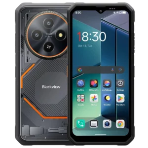 Smartphone Blackview FORT 2, écran 6,56'', batterie 5000mAh, 8Go+128Go, appareil photo 16MP, 4G, Android, NFC, téléphone portable